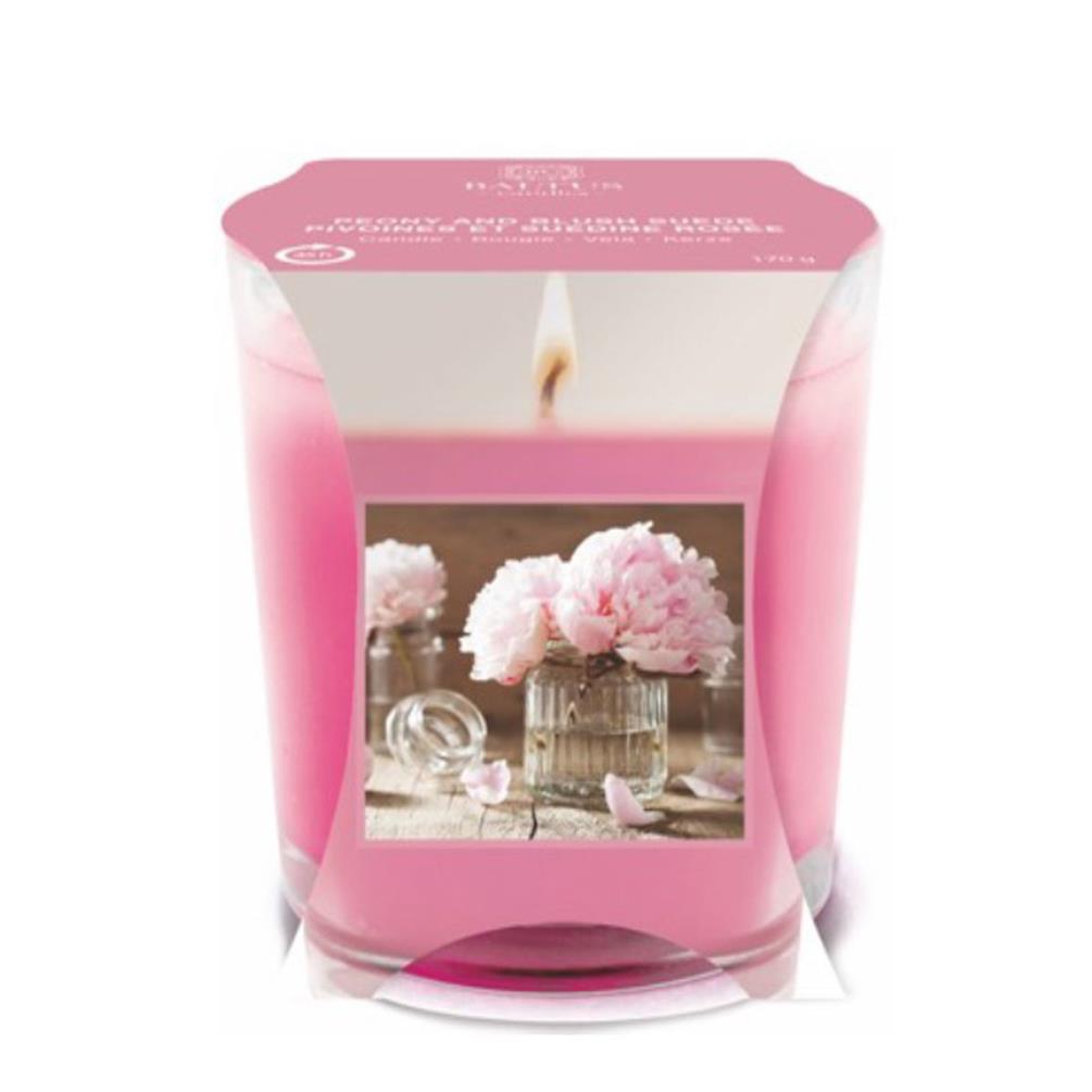 Baltus Peony & Blush Suede Scented Glass Candle £2.69